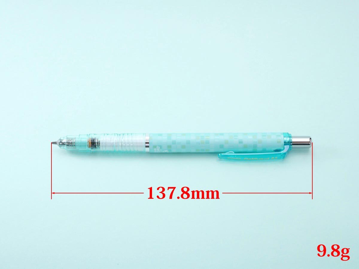 デルガード 0 5mm の重心を測ってみた ゼブラ シャープペン 物欲 重心計測 筆記具