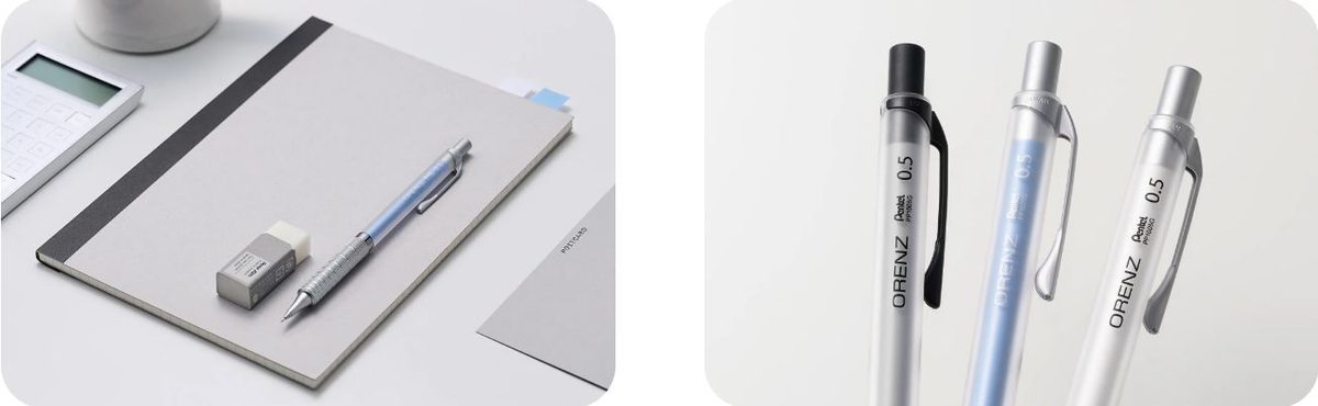 02
ぺんてる オレンズ メタルグリップ Designed for Modernity シャープペンシル
イメージ